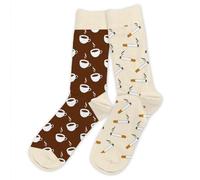 STC Pair of Mismatched Socks - Cafe Clope, Multicolored, One size