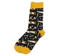 STC Pair of Passion DIY Patterned Socks Size 6-11, Multicolored, 42