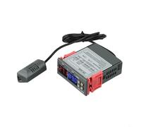 STC3028 Digital Dual Temperature Controller Thermostat with Relay Output for 12V 24V 110V 220V Power Supply Wide Temperature Range and Accurate Control (110-220VAC)