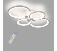 STCH Ceiling Lights Dimmable, Light Fittings Ceilings 60W, 3000-6000K