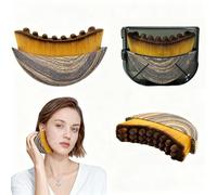 Stcohyz Lymphatic Contour Face Brush, Manual Face Brush for Lymphatic Drainage, Natural Makeup Brushes with Durable Soft Bristles, Hypoallergenic Ergonomic Facial Cleansing Brush for Sculpting