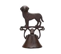 STCREE Cast Iron Dinner Bell Door Bell, Dog Doorbell Outside Hanging Decor or Decoration Wall Antique Farm and Front Gate Bell TQDWST001
