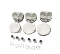 STD Engine Piston Set 6 Cylinder Compatible With 323i 523i E60 E83 E85 E90 E92 2.5L N52B25 82mm 11257561850