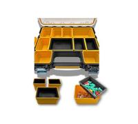 STD. ISSUE Nesting Bin (3-Pack) Compatible with DeWalt Deep Pro Organizer DWST14825 - Storage Bin Organizer Insert for Small Parts, Fasteners, Bits (Black)