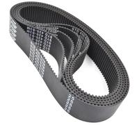 STD S3M Timing Belt Lp= 435 438 441 444 Width 6-25mm Rubber 2Pcs(438-S3M-(146 Teeth),5PCS_25MM)