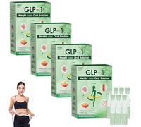 STDEI GLP-1 Weight Loss Oral Solution, Advanced GLP-1 Oral Liquid, STDEI GLP-1 Drops, GLP-1 Peptide Complex Serum, Natural Plant Extract, for Men & Women (4 Box)