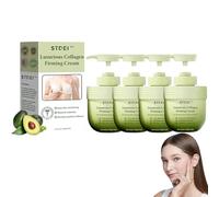 STDEI Luxurious Collagen Firming Cream, Luxurious Collagen Cream, STDEI Collagen Firming Lotion Body Moisturizer Lifts, Firms, & Tightens For Younger Looking Skin, For All Skin Types (4 Bottle)
