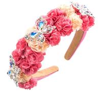 STDEV Unique Flower Headband Wide Top Butterfly Fashion Headbands Christmas Headwear Hair Accessories for Women