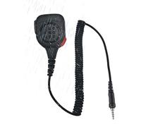 stdgove Ham Radio Speaker Microphone 3.5mm Threaded Ptt Shoulder Mic for Yaesu Standard Horizon ft-270 vx-6r hx210 vx-120 vx-170 vx-6 vx-7r vx6r Walkie Talkies (Black)