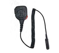 stdgove Two Way Radio IP65 Waterproof Shoulder Mic Remote Speaker Microphone Compatible for Baofeng uv 9r 9g pro Plus gmrs gmrs-9r uv9r uv-9r uv-9g gt-3wp Walkie Talkies (Black)