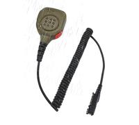 stdgove Walkie Talkie Shoulder Mic Remoter Speaker Lapel Microphone for Motorola xpr 3300e 3500e 3500 xpr3300e xpr3500e xpr3500 xpr3300 2-Way Radios (Dark Brown)