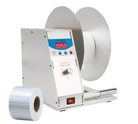 STDZQCWY Label Rewinder Machine, Automatic Label Rewinder, Maximum Label Width 4.53", Adjustable Rewind Speed, Two-way Label Rewinder, Synchronize with Printer, for Labels, Washing Labels, Hang Tags