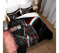 Ste-X Duvet Cover Set Tom Clancy's Rainbow Six Siege Bedding Set Kawaii Girl Bedding Set Lovely Duvet Cover Quilt Cover Soft Bedspread Cover (135x200cm(Single),TCRSS 03)
