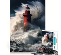 Steadfast Beacon 1000 Piece Jigsaws for Teenagers Mind Exercise Toy Mental Relax Design Assembly Santa Wish List 38x26cm