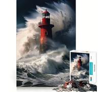 Steadfast Beacon 1000 Piece Jigsaws for Teenagers Puzzle Think Toy Stress Relief Sharp Cut Santa Wish List 50x75cm