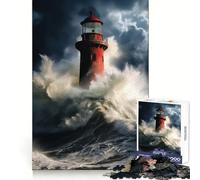 Steadfast Beacon Jigsaw Puzzle 1000 Piece for Teenagers Clear Logic Toy Easy Leisure Perfect Cut Birthday Gift 38x52cm