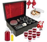 Steadfast Selections Portable Communion Set for Travel and Home, Wedding or Home Visit Use