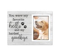 SteadStyle Dog Memorial Gifts for Loss of Dog, Pet Memorial Gifts, Sympathy Gifts for Loss of Dog, Pet Remembrance Gift, Dog Picture Frame, Pet Loss Gifts 4x6 in Photo