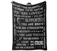 SteadStyle Gifts for Women or Men- Get Well Soon Blanket, Thinking of You Gift for Dad Grandpa Brother Friend Coworker, Feel Better After Surgery Gift for Sick, Inspirational Present, 60'' x 50''