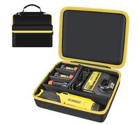 Steadtep Carrying Case Bag Compatible with Dewalt DCF682N1/ DCF680N2 8V MAX Cordless Screwdriver, Rechargeable Gyroscopic Storage Organizer Holder for Accessories (Box Only)