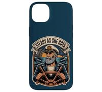 Steady As She Goes/Man/Nautical/Sea/Life Challenges Case for iPhone 14 Plus