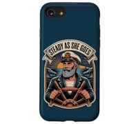 Steady As She Goes/Man/Nautical/Sea/Life Challenges Case for iPhone SE (2020) / 7/8