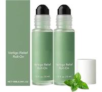 Steady Ear Roll On,Anti-Dizzy Roll-On,10ml Dizziness Rolls-On,Natural Ingredients Can Quickly Relieve Dizziness,Vertigo Relief Rolls-oN,Buzzing & D-izziness in 5 Minutes,for Men and Women (2 pcs)