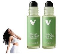 Steady Ear Roll On, Anti-Dizzy Roll-On, Natural Steady Ear Vertigo Relief RollOn Essential Oils, Fast-Acting Vertigo Oils, For Relaxation And Daily Comfort, For Men And Women (2PC)