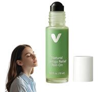 Steady Ear Roll On, Natural Steady Ear Vertigo Relief RollOn, Anti-Dizzy roll-on, Nausea Relief RollOn, Fast-Acting Vertigo Oils, for Relaxation and Daily Comfort, for Men and Women (1PC)