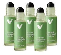Steady Ear Roll On, Natural Steady Ear Vertigo Relief RollOn, Anti-Dizzy roll-on, Nausea Relief RollOn, Fast-Acting Vertigo Oils, for Relaxation and Daily Comfort, for Men and Women (5PCS)