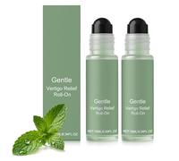 Steady Ear Roll On, Vertisooth Anti-Dizzy Oil, Natural Steady Ear Vertigo Relief Roll-On, Fast-Acting Vertigo Oils with Natural Ingredients, Not Greasy, Easy to Use,Suitable for Women & Men (2PC)