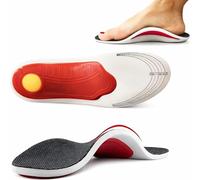 Steady Step Insoles Plantar Fasciitis Relief Arch Support Shoe Inserts Insoles for Flat Feet for Men & Women, Orthotic Feet Heel Pain Shock Absorption Comfortable Insoles (Small EU 35-40)