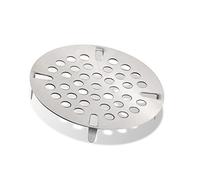 STEADYKLEEN - 3.5-inch Commercial Sink Strainer on 3 Tier Sink Twist Waste Drain, Durable Flat Kitchen Strainer with Tabs, (not Meant for Residential use)