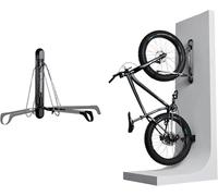 Steadyrack ProFlex Fat Bike Rack - Vertical Wall Mount Bike Storage for Home - Roll-In Roll-Out System - Space-Saving Pivot - Fits Fat, Plus, Cruisers, Fender and More