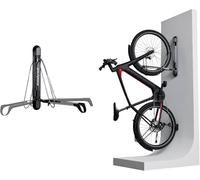 Steadyrack ProFlex Wide Bike Rack - Vertical Wall Mount Bike Storage for Home - Roll-In Roll-Out System - Space-Saving Pivot - Fits MTB, eMTB, Gravel, Fender and More