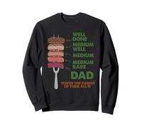 Steak BBQ Dad You're The Rarest of Them All Fathers Day Sweatshirt