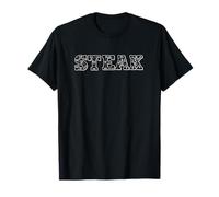 Steak Diagram Butcher Cuts BBQ Meat Lover T-Shirt