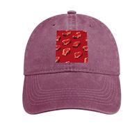 Steak Fresh Meat Vintage Baseball Cap Golf Dad Hats Adjustable SnapBack Cap for Men Women Sports Outdoor