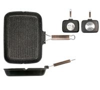 Steak Grill H&h Non-Stick Stone Handle Folding CMS 35×25