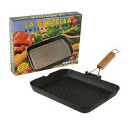 Steak Grill Risoli Non-Stick Waffle Maker Handle Folding 36x26 CM