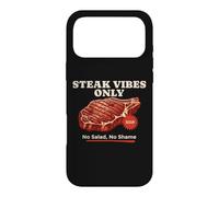Steak Vibes Only No Salad Funny Carnivore BBQ for Men Women Case for iPhone 17 Pro Max