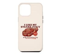 Steaks Juicy Punchlines Dry Funny BBQ Grilling Dad Joke Case for iPhone 12 Pro Max