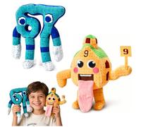 Steal a Brainrot Plush,2pcs Italian Brainrot 67 Esok Sekolah for Kids & Adults,Perfect Brainrot Plushies for Game Fans,Collectible Plushie Stuffed Animal Doll,Stuffed Animals Gifts for Fans,Friends