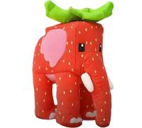 Steal a Brainrot Plush 67, Brainrot Collectible Plush Figure, Soft Decorative Pillow Doll for Fans, Emotional Support Style Toy for Home Display & Collection (Strawberry Elephant)
