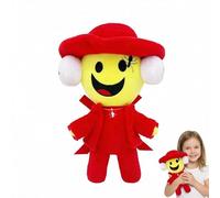 Steal a Brainrot Plush Italian Brainrot Figures Toy Soft Brainrot Plush Toy for Game Fans Tralalero Shark Plush Funny Toy Collectible Plushie Stuffed Animal Doll Gifts for Kids Adults (Red Hat)