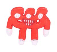 Steal a Brainrot Plush Toys, 9.8 Inch Brainrot Evolution Plushies, 67 Soft Los Tralaleritos Stuffed Animal Plushies, Collectible Brain Rot Plush Gift for Fans, Home Sofa Bed Decor (Red)