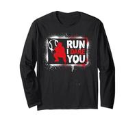 Steal I Dare You Baseball Catcher Baseball Player Baseball Long Sleeve T-Shirt