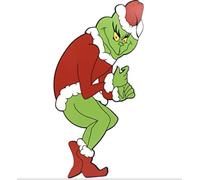 Stealing Christmas Lights Yard Card Sign - 3 Ft. Tall Right Facing NEW STRONGER STAKES