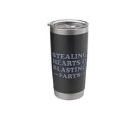 Stealing Hearts and Blasting Farts Stainless Steel Insulated Tumbler