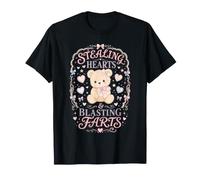 Stealing Hearts Blasting Farts Coquette Bear T-Shirt